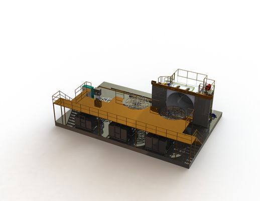 3.6Mの回転形成のオーブンの移動可能なシャトル機械Yisong