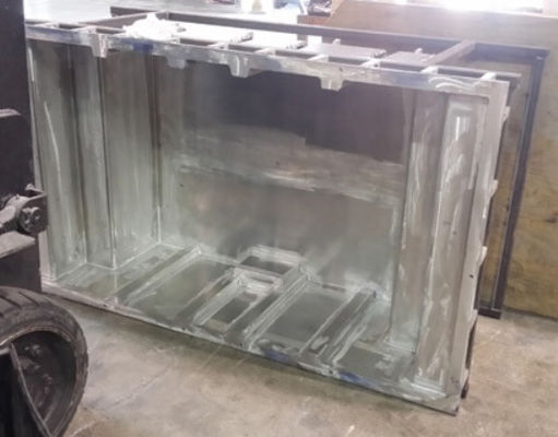 アルミニウム合金回転型模具 パーソナライズされたデザインの滑らかな表面