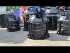 垂直水タンク回転模具 軽い鋼材 プラスチック 消化物燃料タンク回転模具